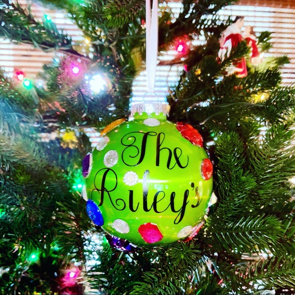 Customizable “so extra” Big Gem Ornaments